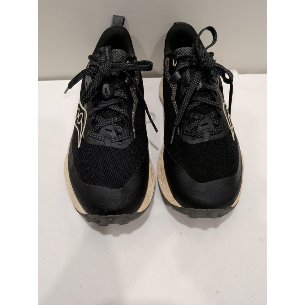 Saucony Women's Peregrine 15 Sneaker Black/Pearl Sz 9 - Picture 8 of 8
